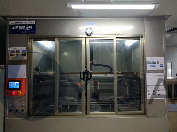 db视讯光电10万级喷涂车间展示